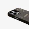 Funda de piel para iPhone con estructura rígida de alta protección.